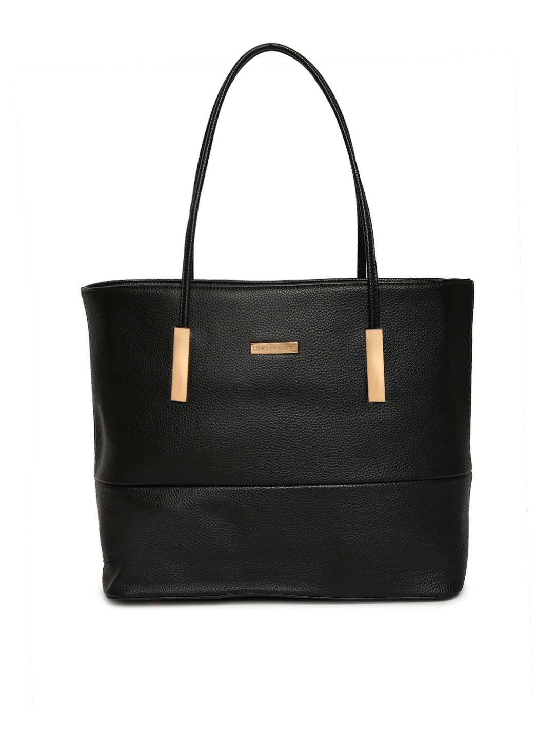 

Lino Perros Black Solid Shoulder Bag
