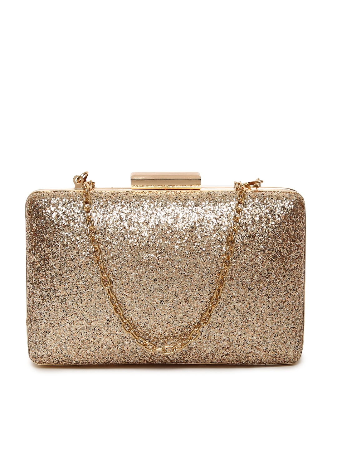 

Lisa Hayden for Lino Perros Gold-Toned Shimmer Box Clutch