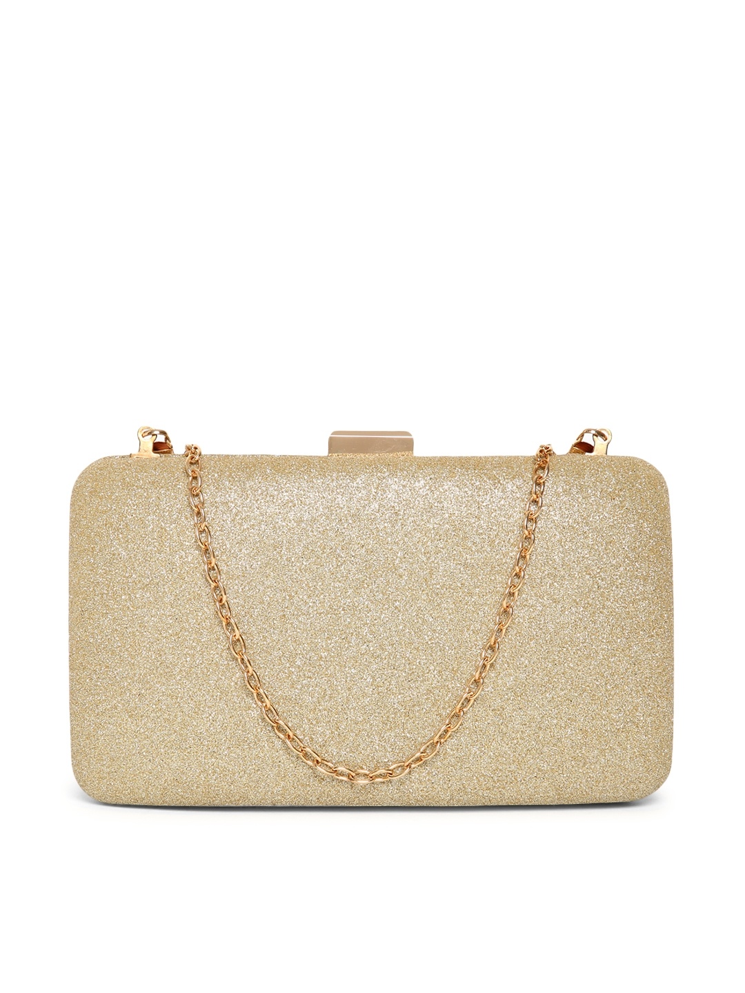 

Lino Perros Gold-Toned Shimmer Clutch