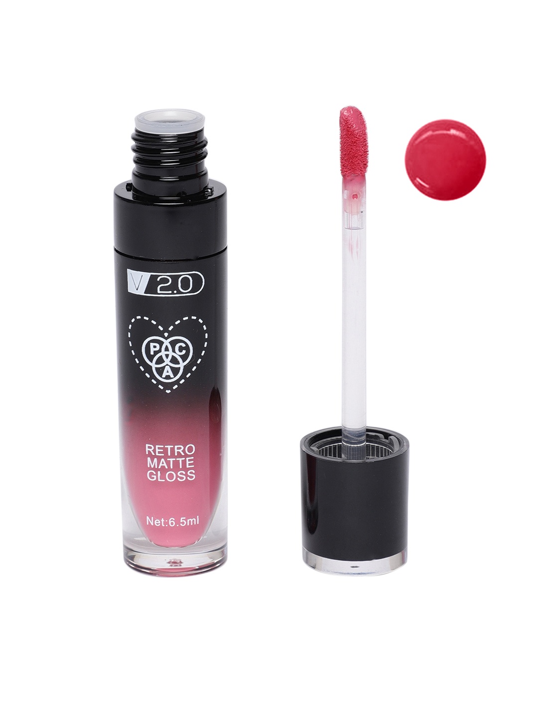 

PAC 02 Candy Heart Retro Matte Gloss 6.5 ml, Pink