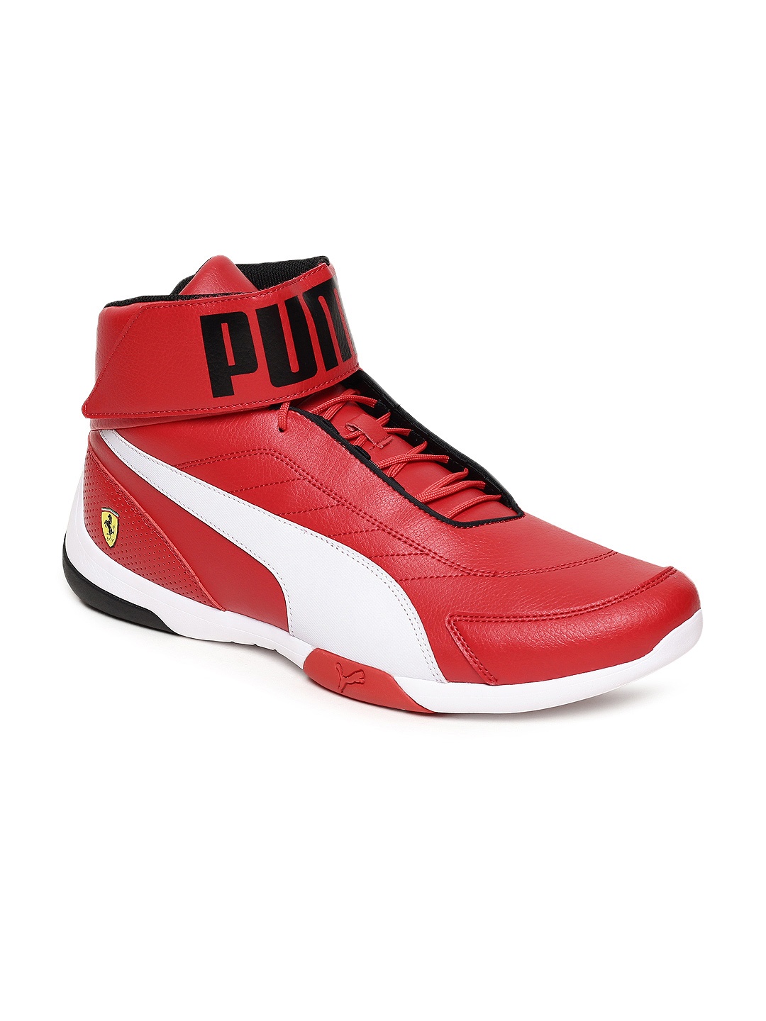 

PUMA Motorsport Men Red SF Kart Cat Mid III Rosso Corsa Mid-Top Sneakers