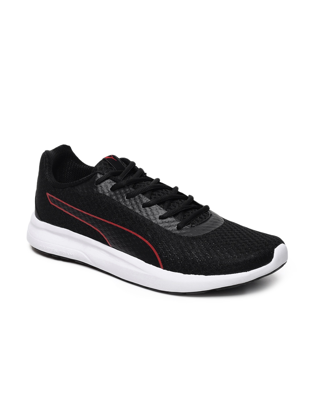 

Puma Men Black Propel EL Running Shoes