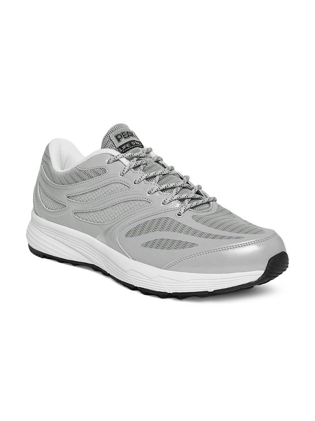 

PEAK Men Grey Running Shoes