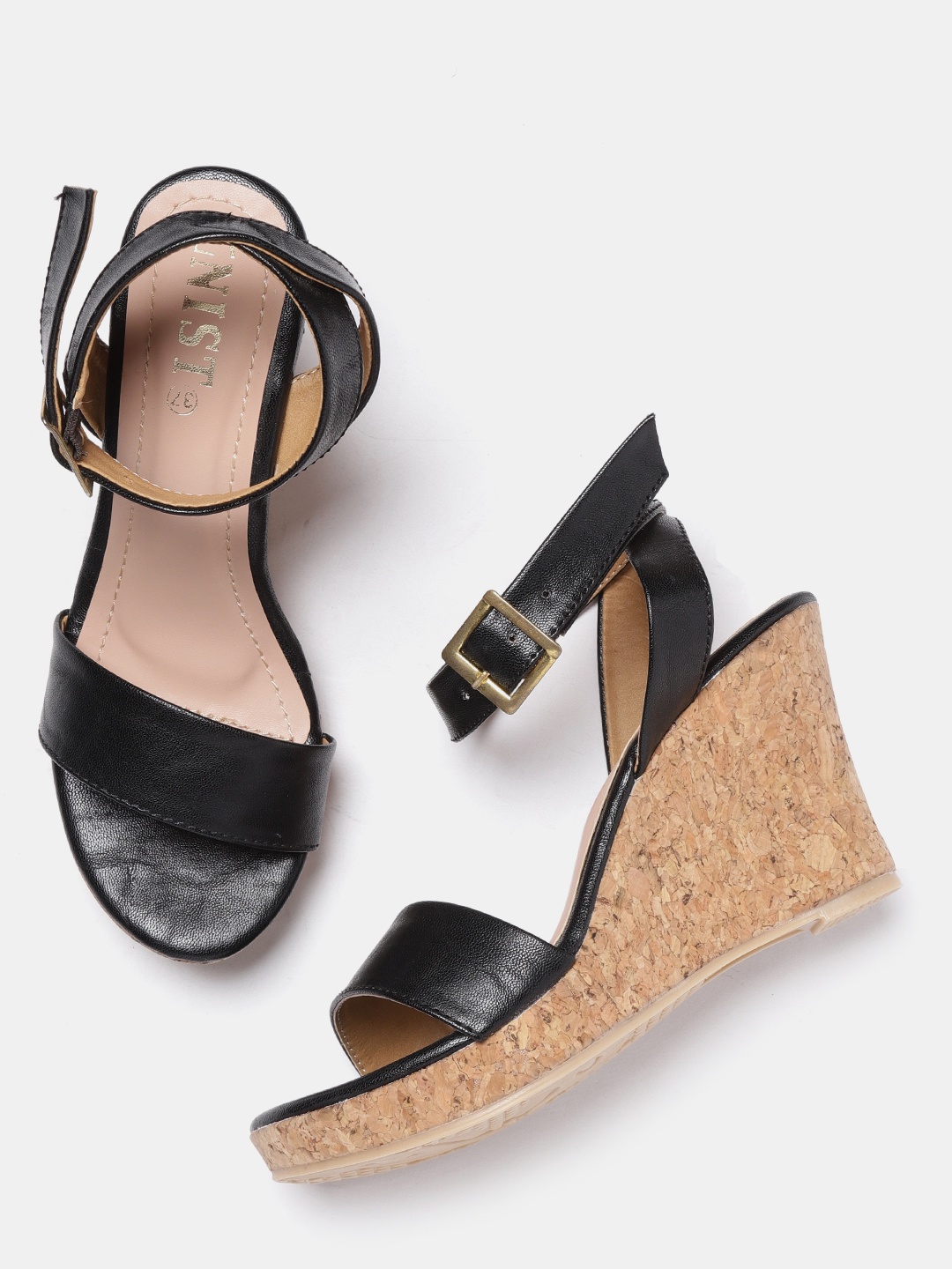 

GNIST Women Black Solid Heels