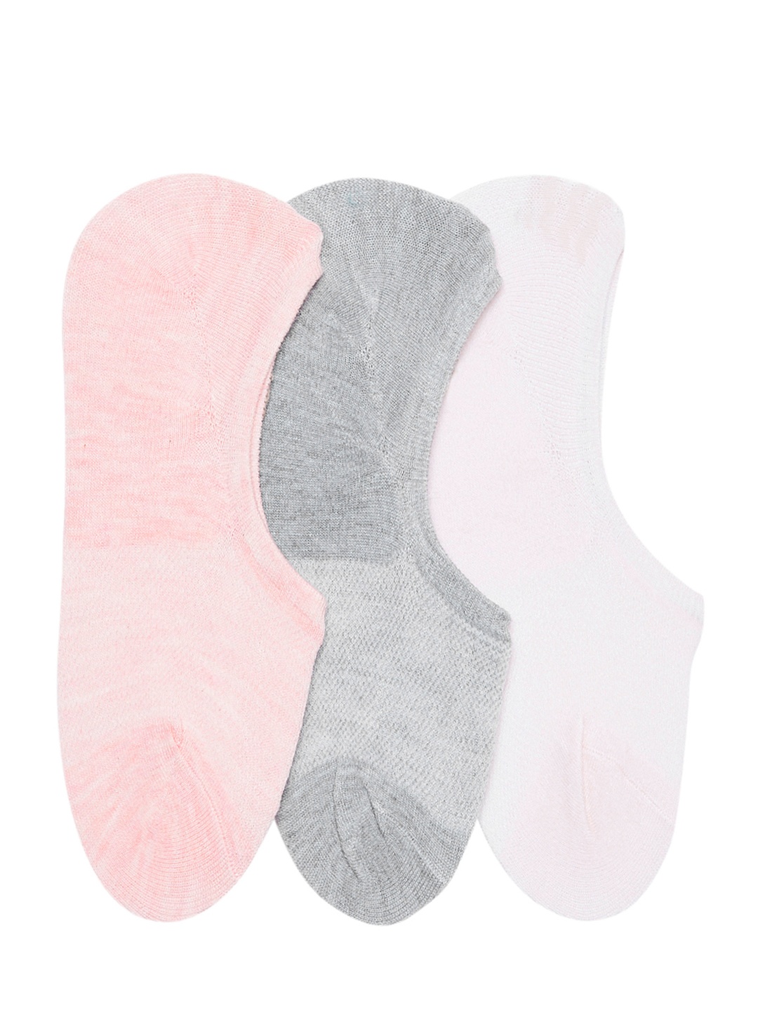 

Camey Women Pack of 3 Shoe Liners, Pink