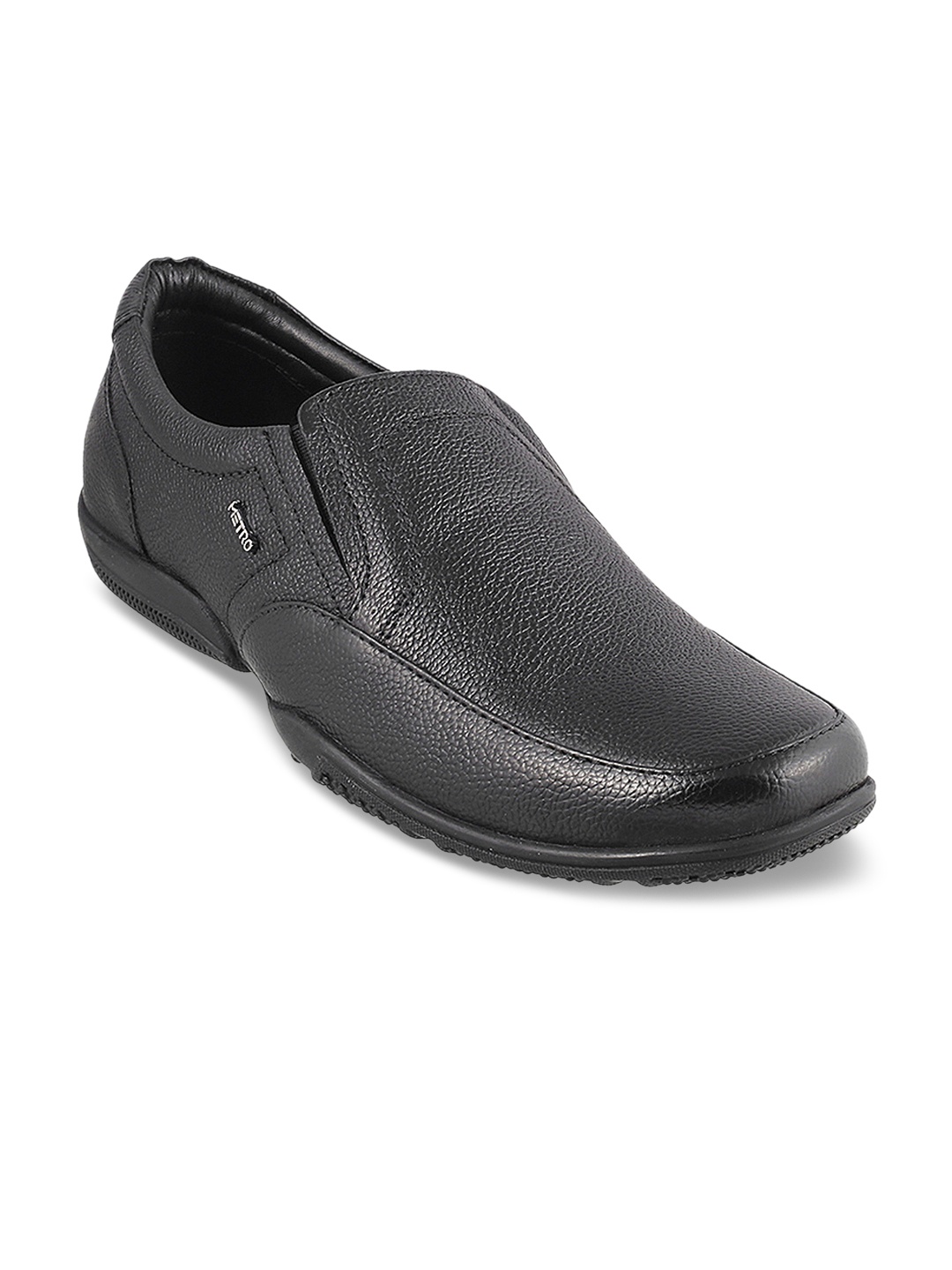 

Metro Men Black Semiformal Slip-Ons