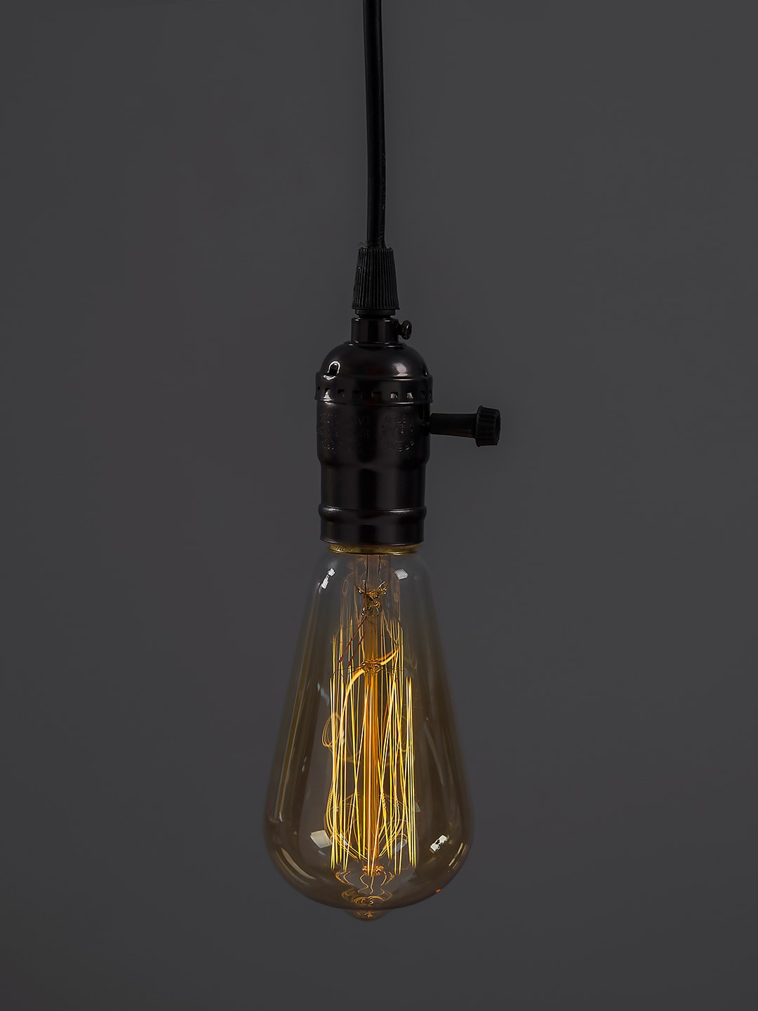 

Homesake Black Solid Hanging Light
