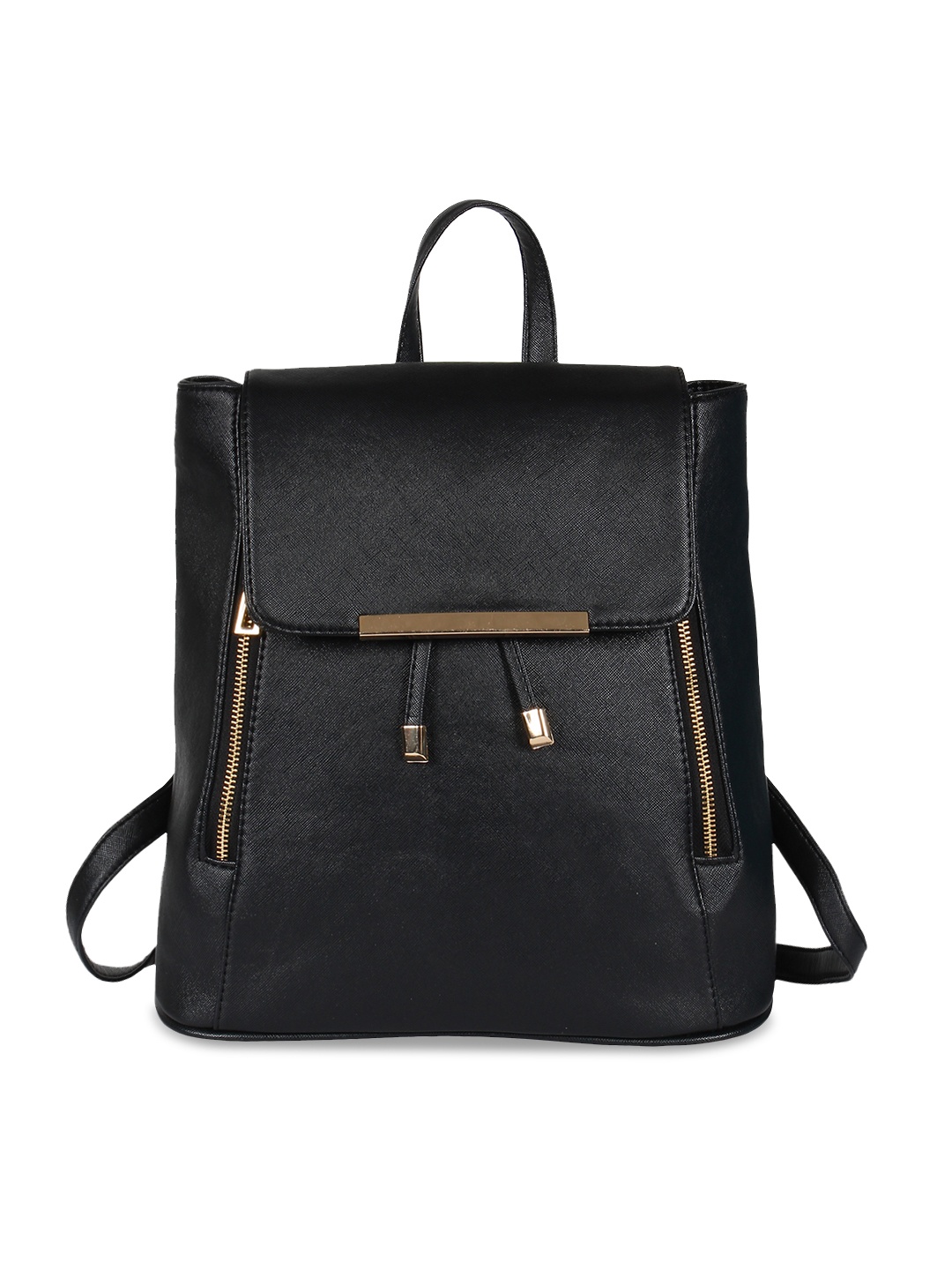 

Lychee bags Women Black Solid Backpack