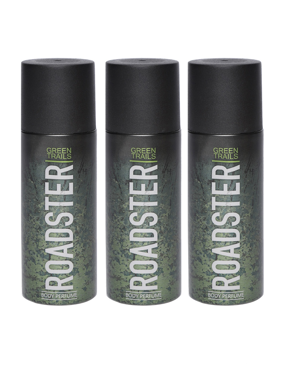 

Roadster Men Set of 3 Green Trails No Gas Body Spray 150 ml