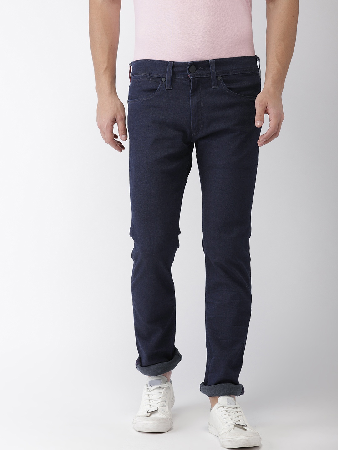 

Levis Men Blue 65504 Skinny Fit Low-Rise Clean Look Stretchable Jeans