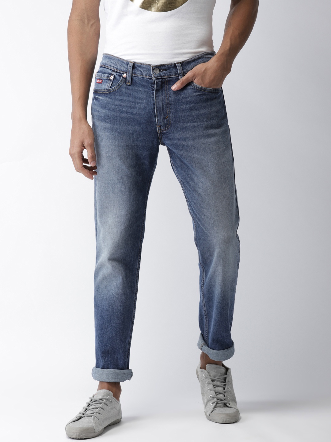 

Levis Men Blue 511 Slim Fit Low-Rise Clean Look Stretchable Jeans