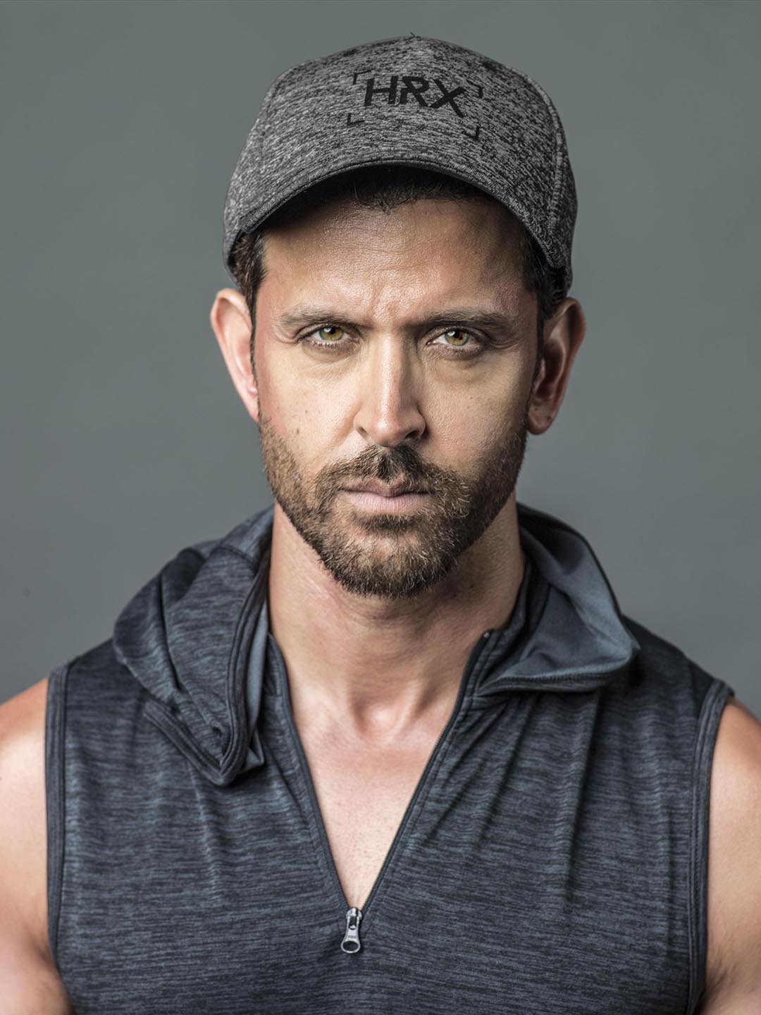 

HRX by Hrithik Roshan Men Grey Melange Solid Training UV Guard & Dryfit Sweatband Cap, Charcoal