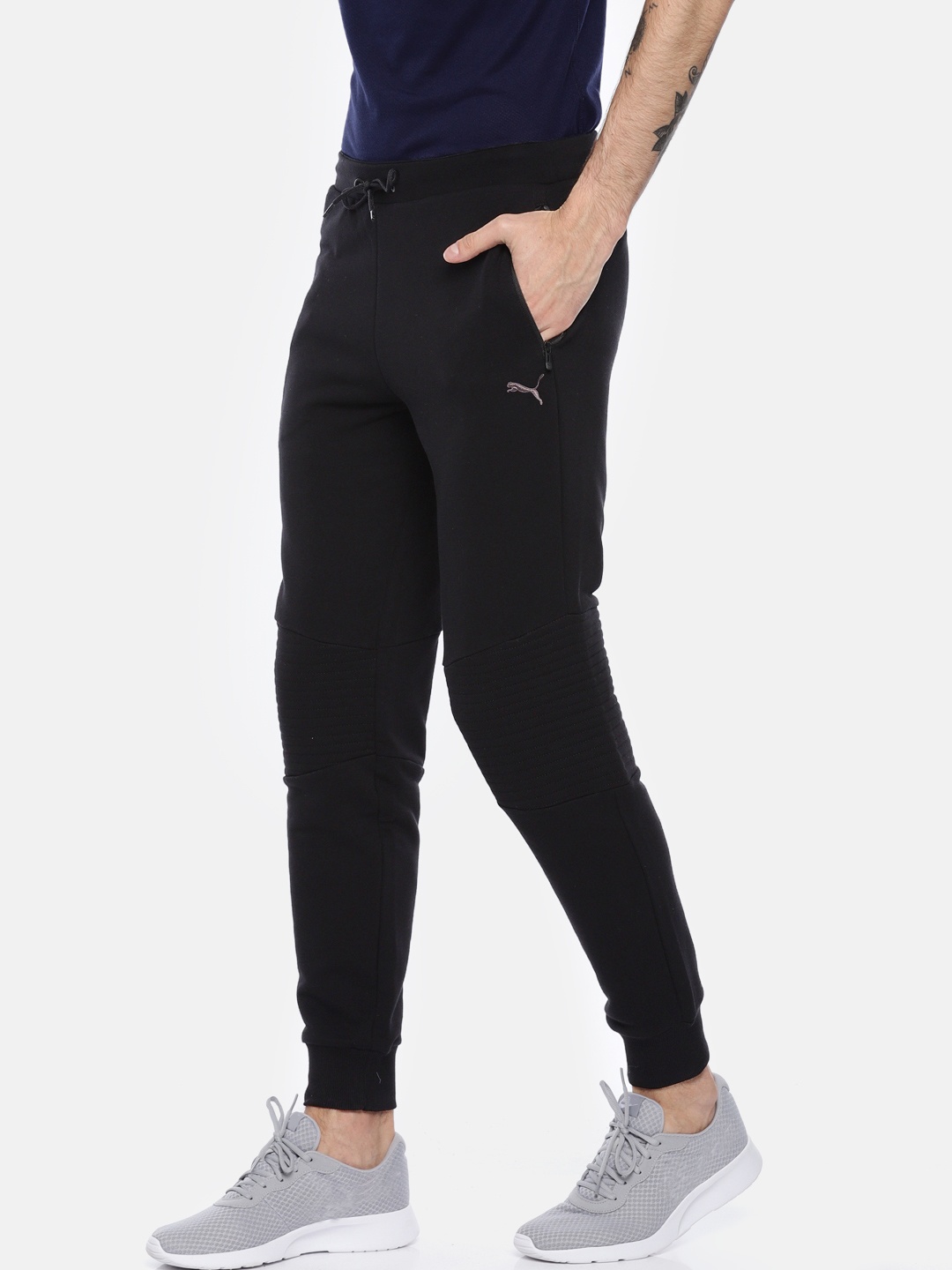 

Puma Men Black Solid VK Sweat Joggers