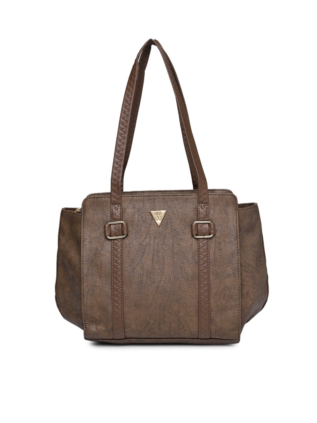 

Baggit Brown Textured LXE4 FLAX ROOTS Shoulder Bag