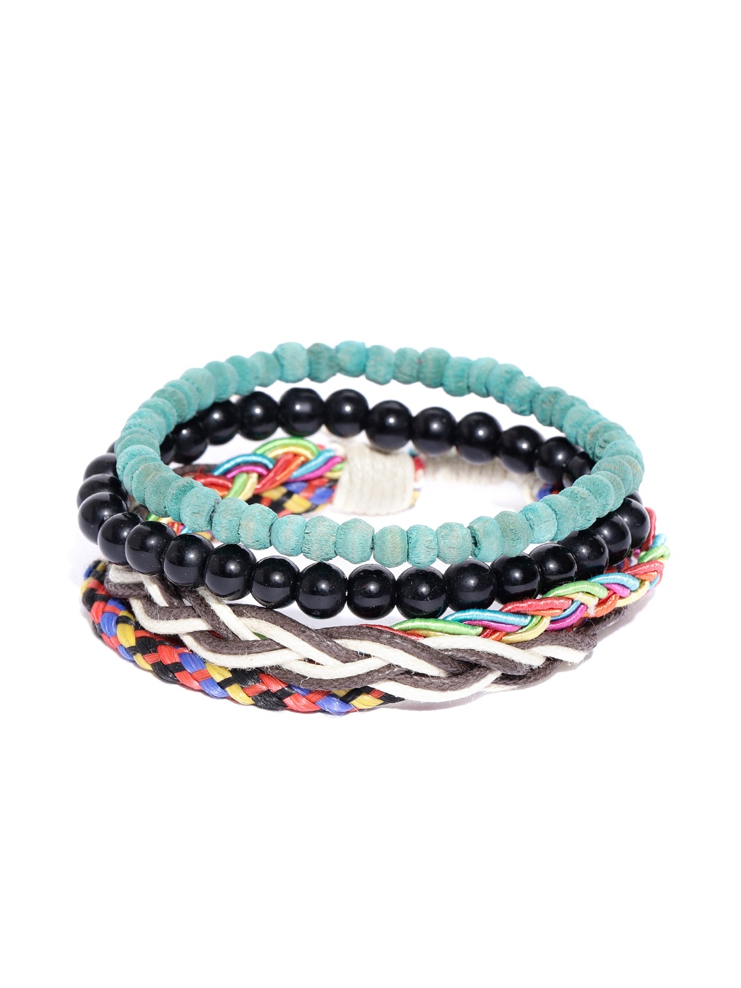 

Blueberry Men Set of 3 Bracelets, Multi