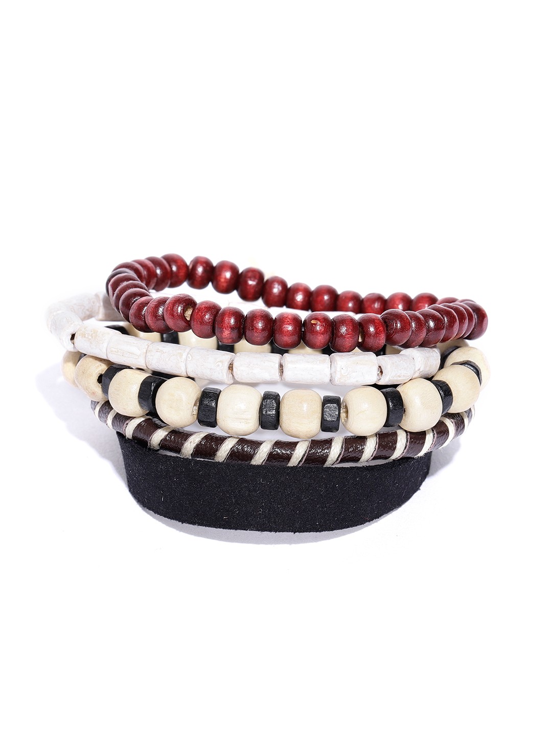 

Blueberry Men Set of 4 Bracelets, Multi