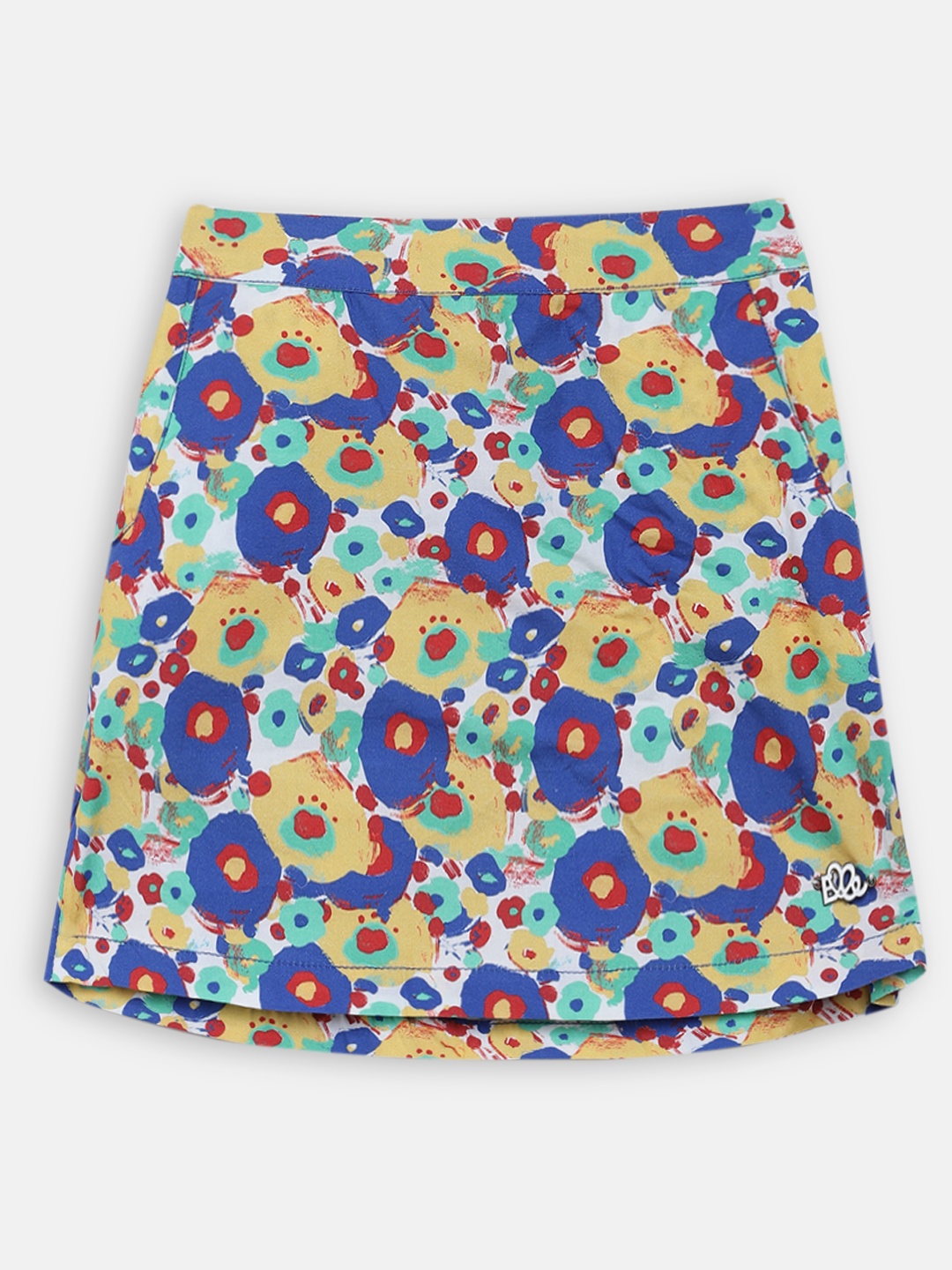 

ELLE Girls Multicoloured Straight Skirt, Multi