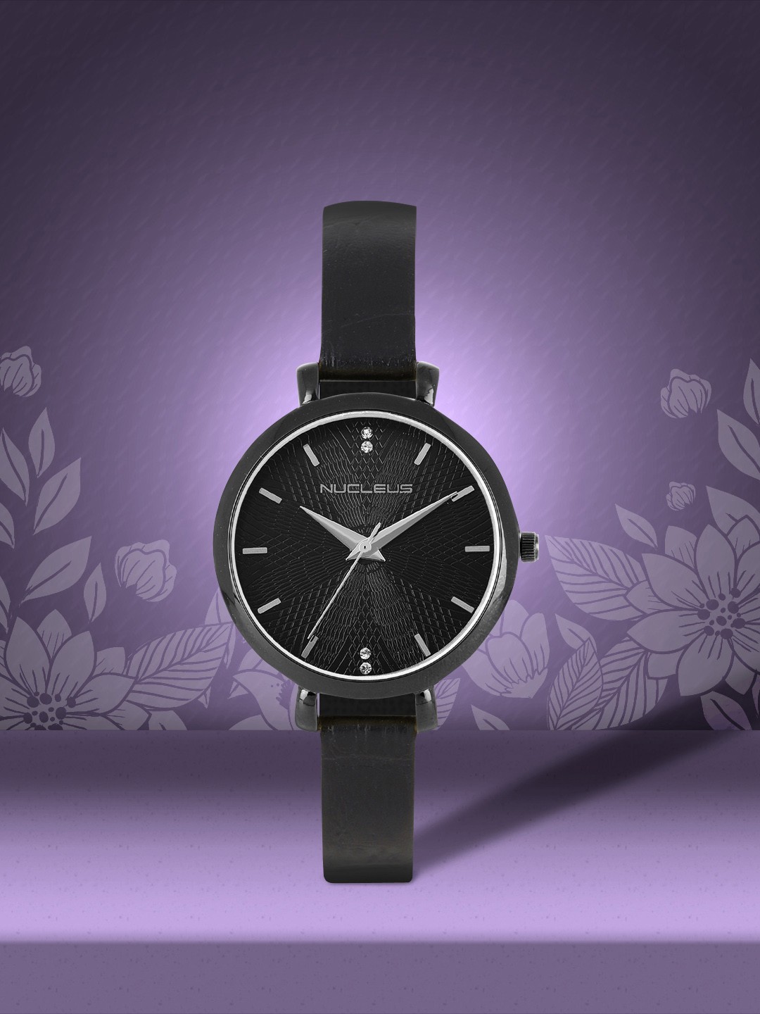 

Nucleus Women Black Analogue Watch NBLFLBKBKBK