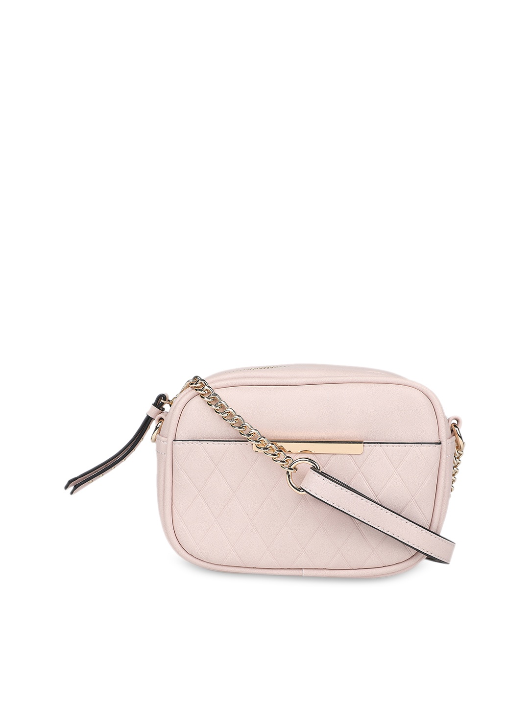 

Call It Spring Pink Solid Sling Bag