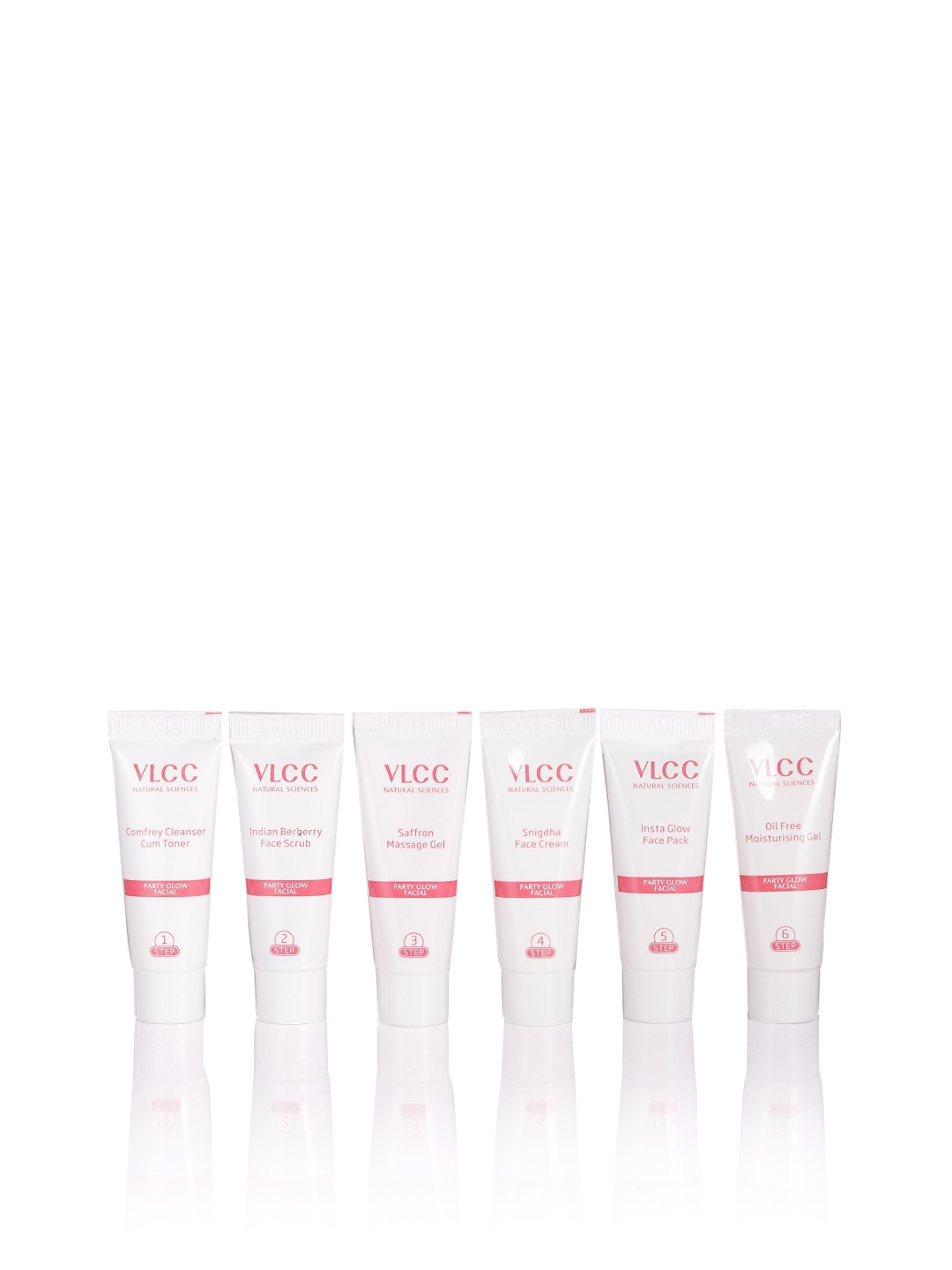 

VLCC Natural Sciences Party Glow Facial Kit 60 g, Pink