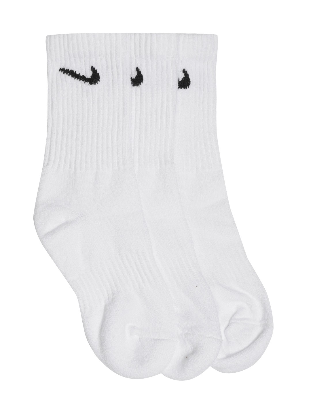 

Nike Unisex Pack of 3 White Everyday Cushion Crew Training Socks