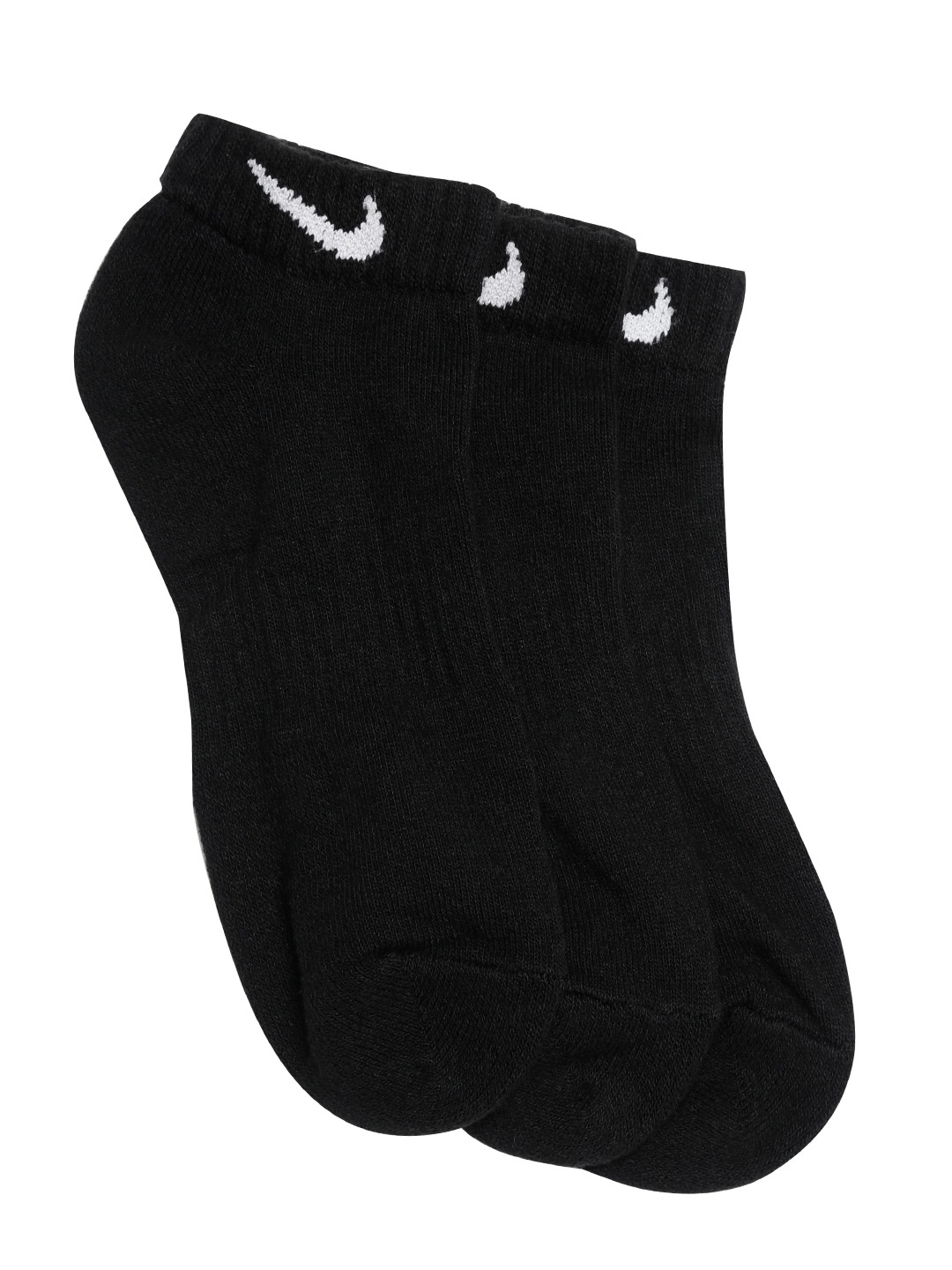 

Nike Unisex Pack of 3 Black Everyday Cush Low Training Ankle Length Socks