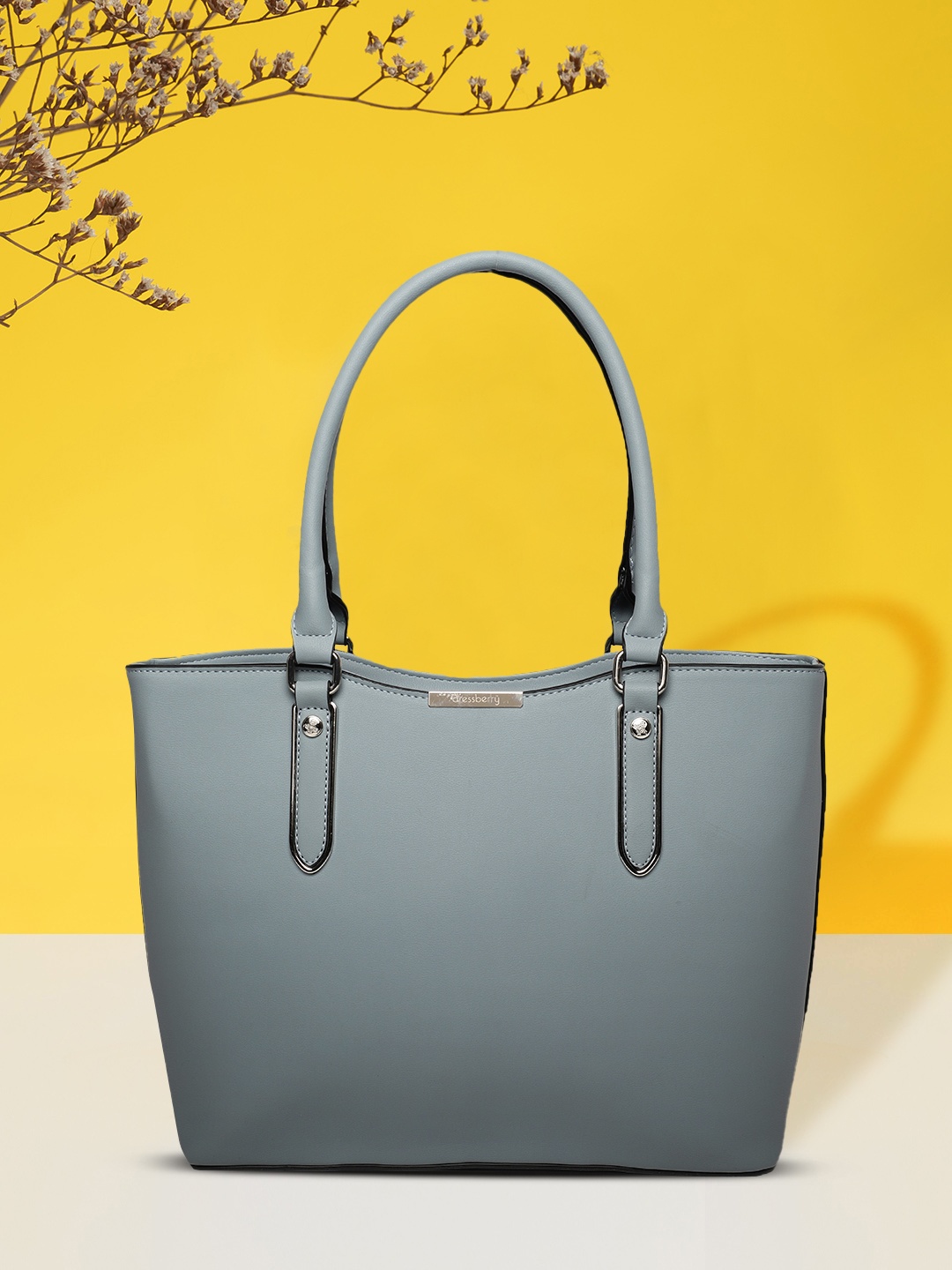 

DressBerry Blue Solid Shoulder Bag