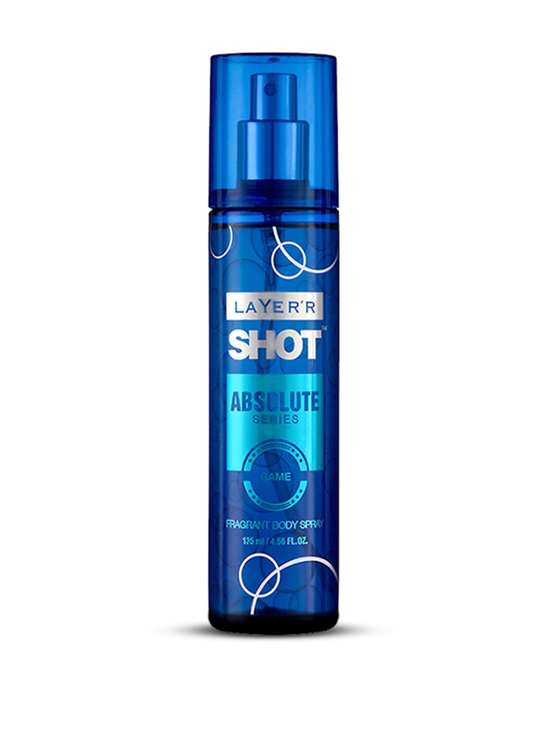 

Layerr Shot Men Absolute Series Game Fragrant Body Spray 135 ml, Navy blue