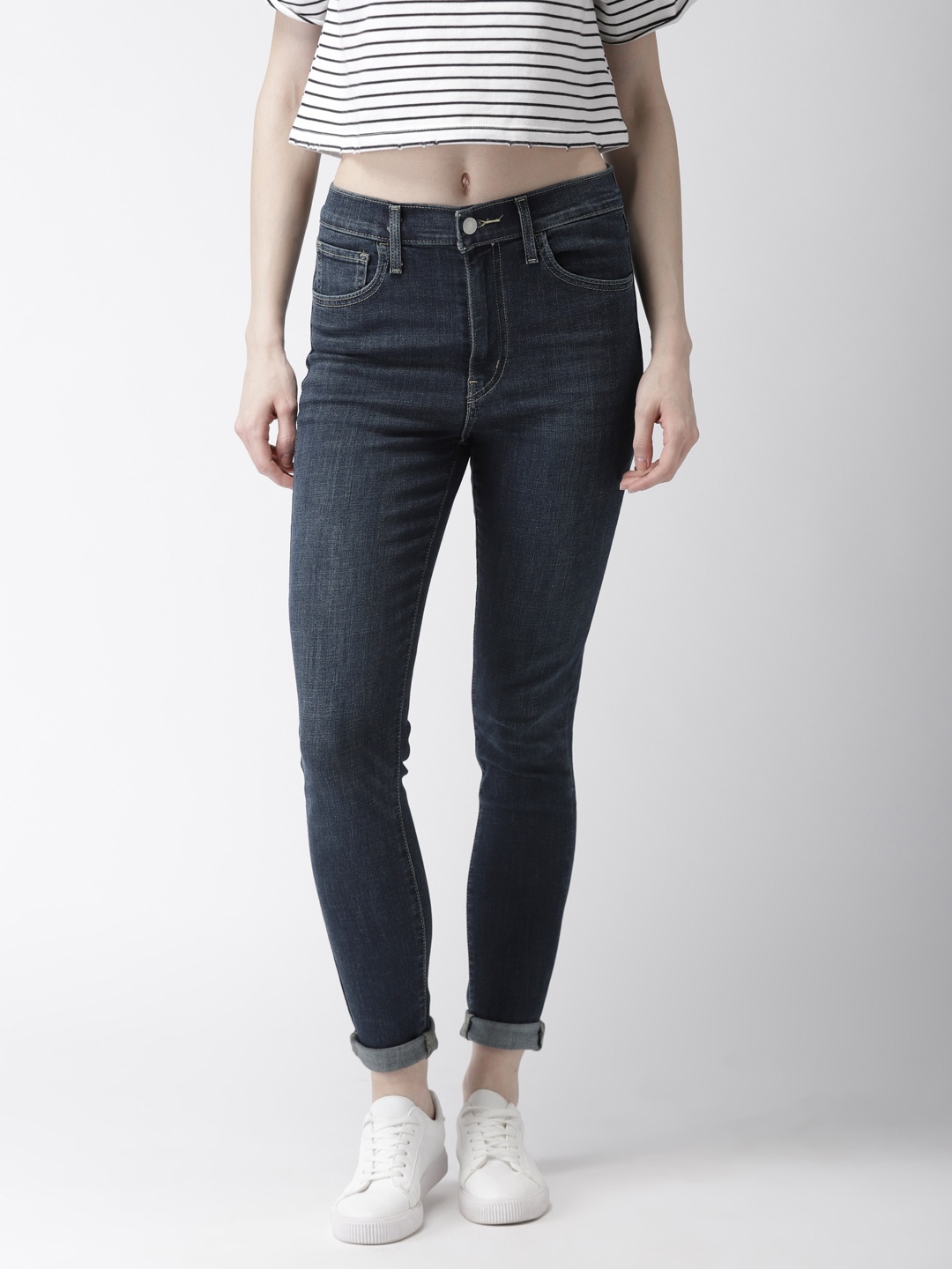 

Levis Women Blue Super Skinny Fit High-Rise Clean Look Stretchable Jeans