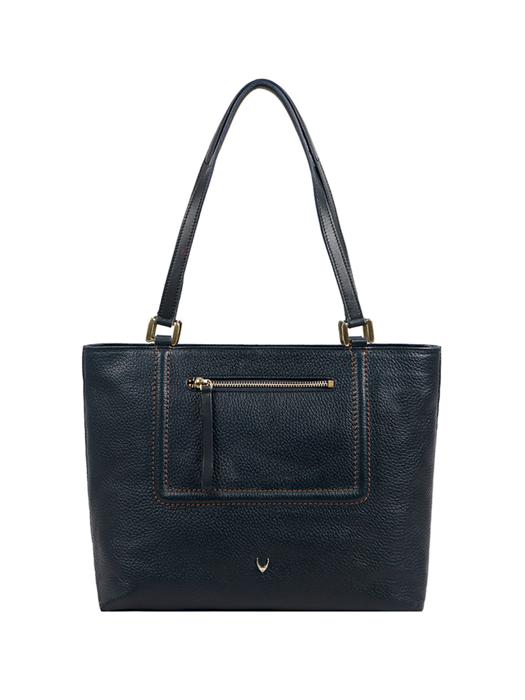 

Hidesign Navy Blue Solid Shoulder Bag