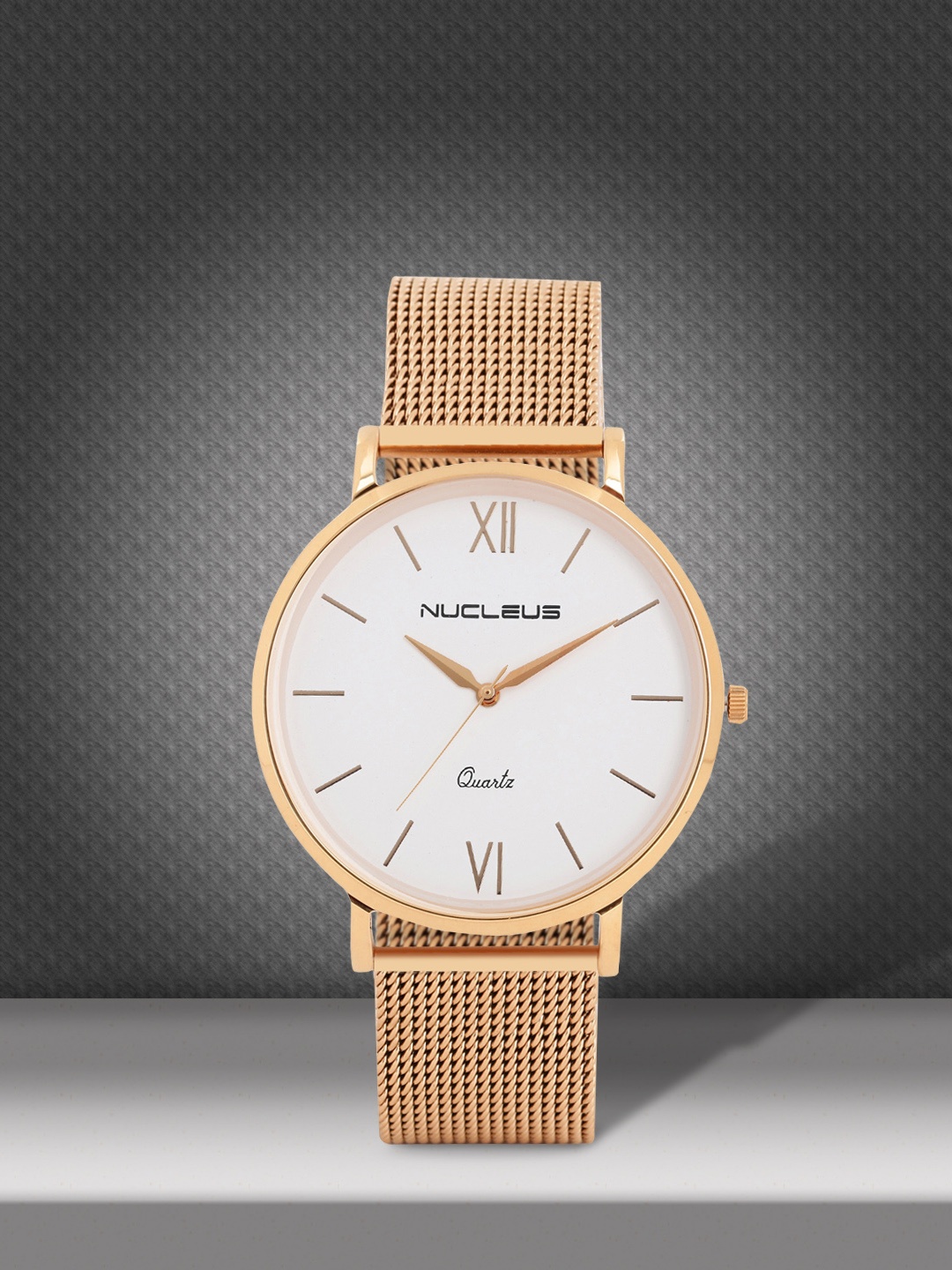 

Nucleus Women Rose Gold & White Analogue Watch LRGWRG
