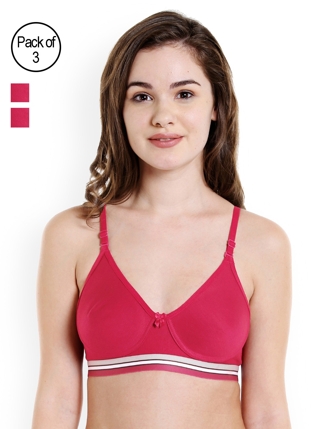 

Bodycare Coral Solid Non-Wired Non Padded T-shirt Bra E6530COCOCO