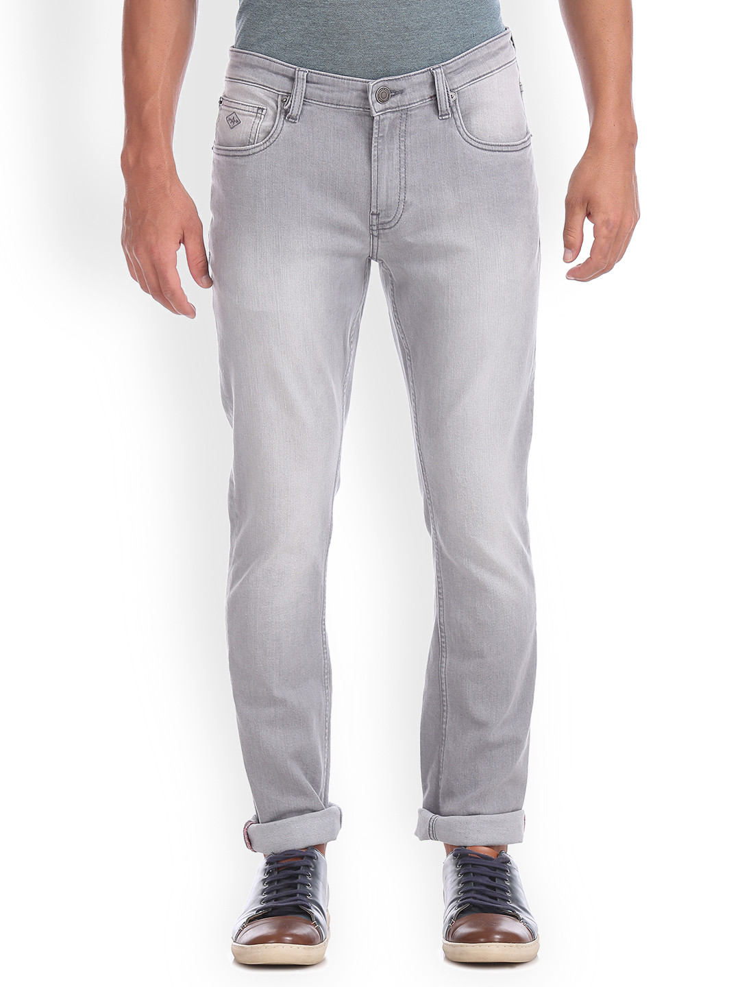 

Arrow Sport Men Grey Slim Fit Mid-Rise Clean Look Stretchable Jeans