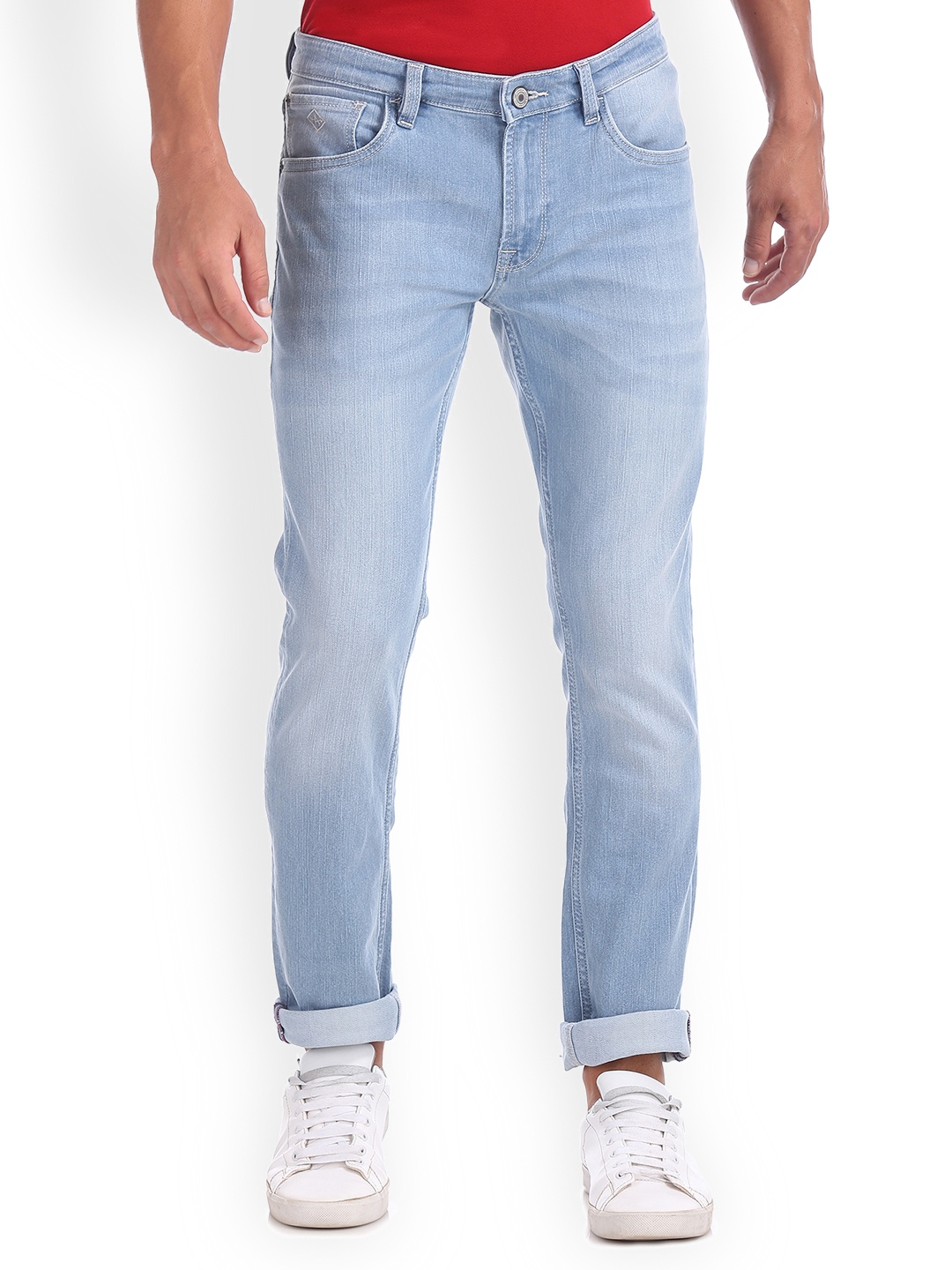 

Arrow Sport Men Blue Slim Fit Mid-Rise Clean Look Jeans