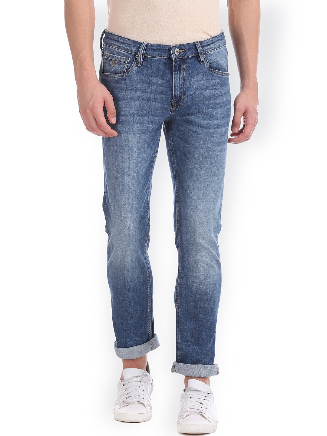 

Arrow Sport Men Blue Slim Fit Mid-Rise Clean Look Jeans