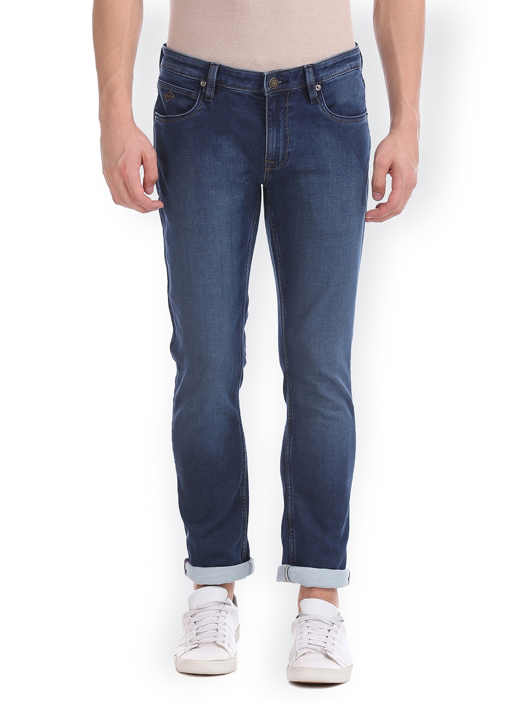 

Arrow Sport Men Navy Blue Slim Fit Mid-Rise Clean Look Jeans