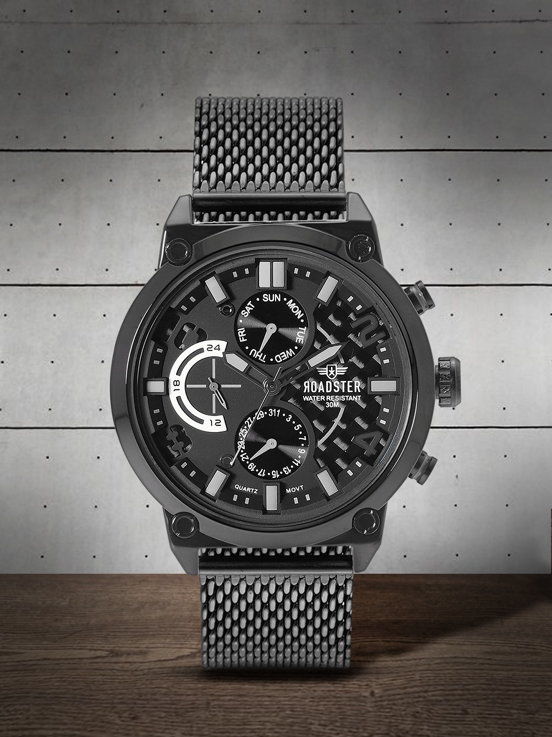 

Roadster Men Black Analogue Watch MFB-PN-NF9068S