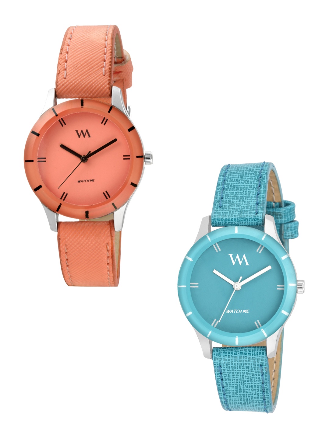 

WM Women Pack Of 2 Analogue Watches wmal-212-242aeonssrp, Blue