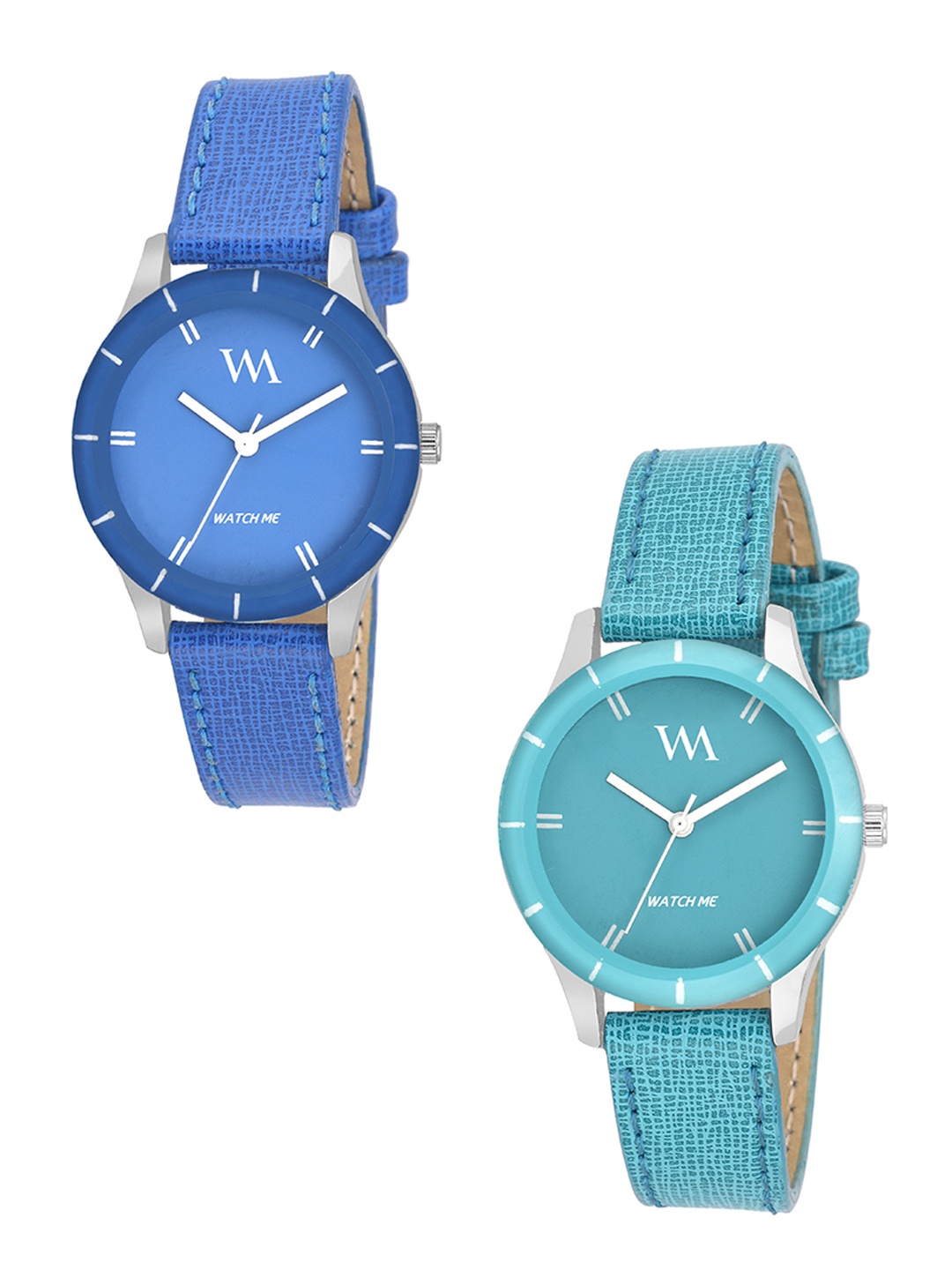 

WM Women Set of 2 Analogue Watches wmal-212-213aeonssrp, Blue