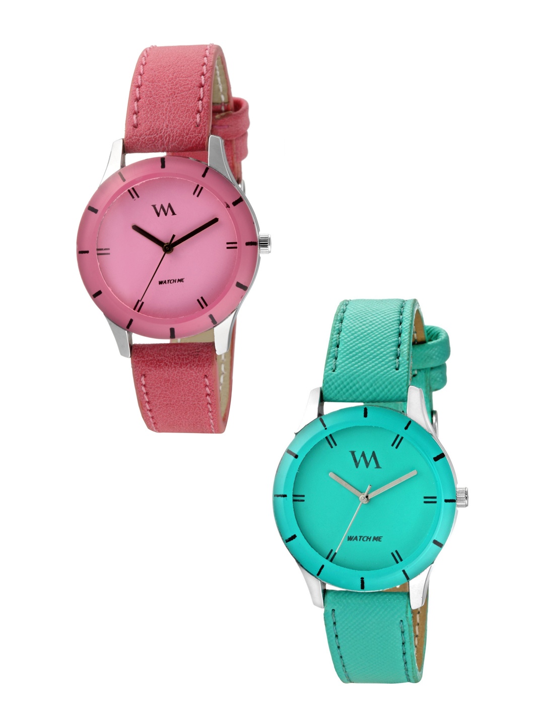 

WM Women Pink & Sea Green Analogue Watch wmal-225-243aeonssrp