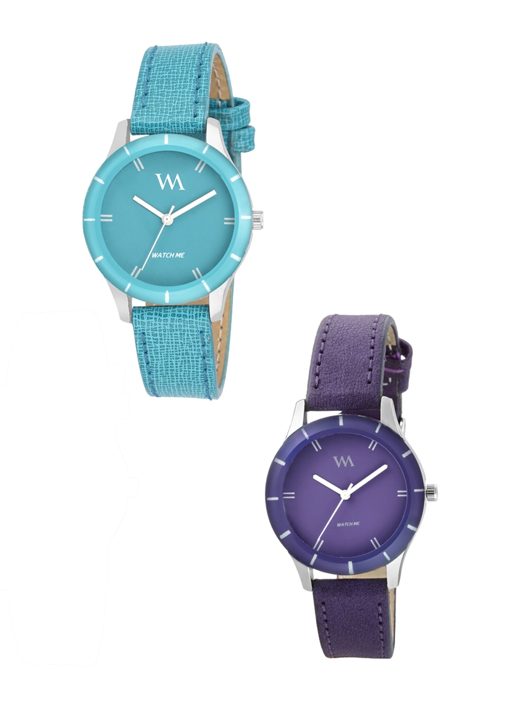 

WM Women Set Of 2 Analogue Watches wmal-212-241, Blue