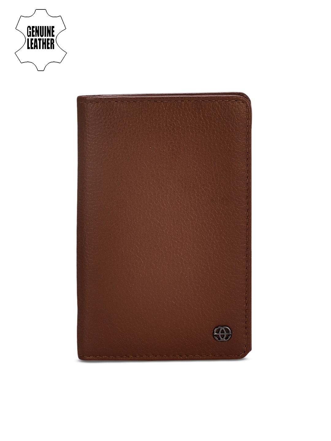 

Eske Unisex Brown Solid Card Holder