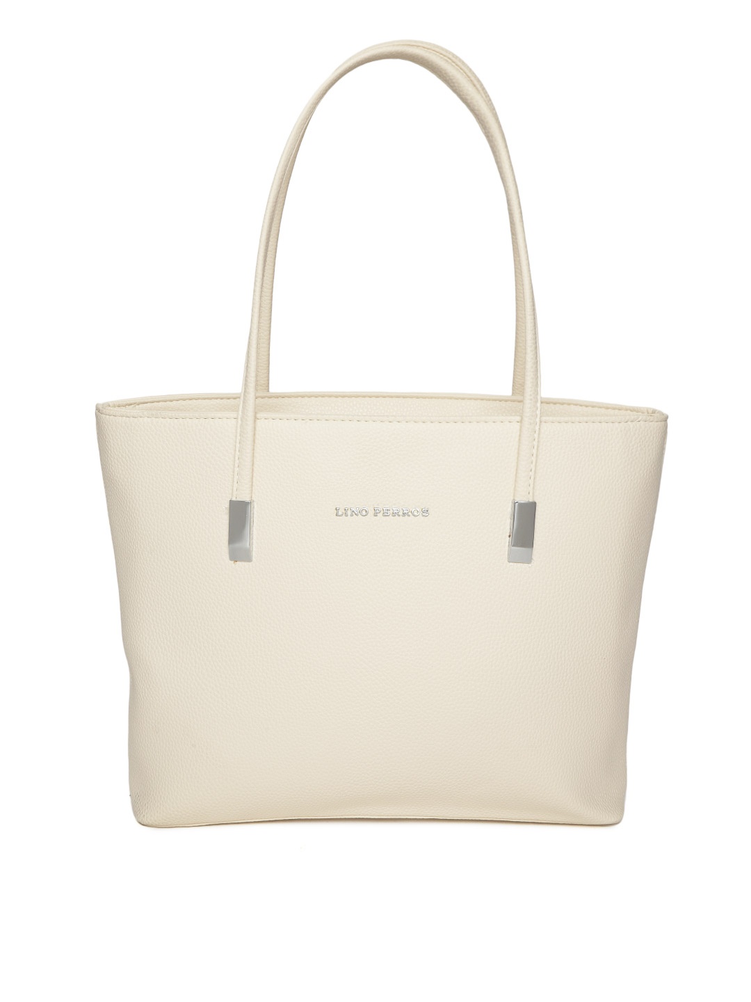 

Lino Perros Off-White Solid Shoulder Bag