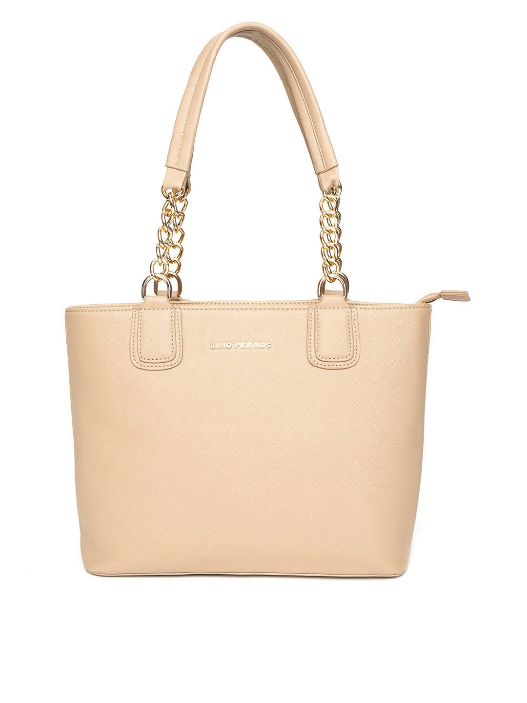 

Lino Perros Beige Solid Shoulder Bag