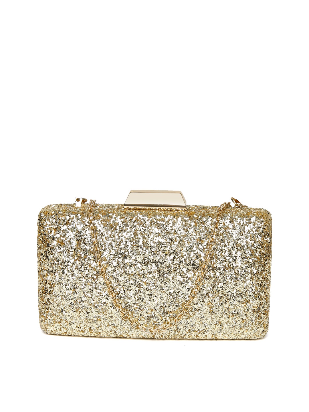 

Lino Perros Gold-Toned Embellished Clutch