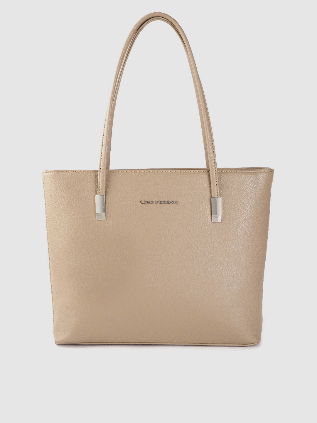 

Lino Perros Beige Textured Shoulder Bag