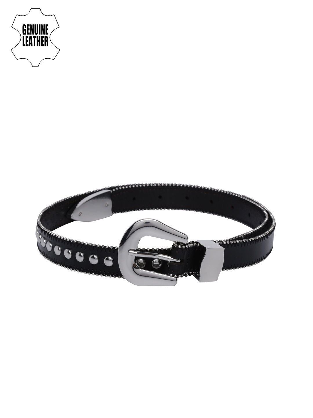 

AMERICAN EAGLE OUTFITTERS Women Black Leather Belt