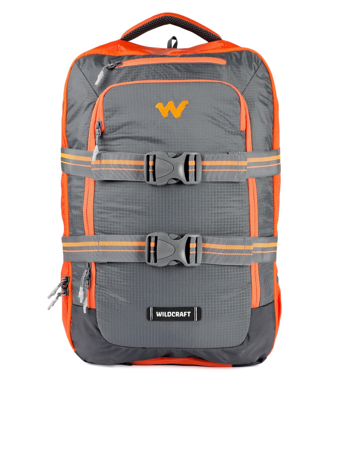 

Wildcraft Unisex Grey & Orange Globe Trotter 35 Backpack