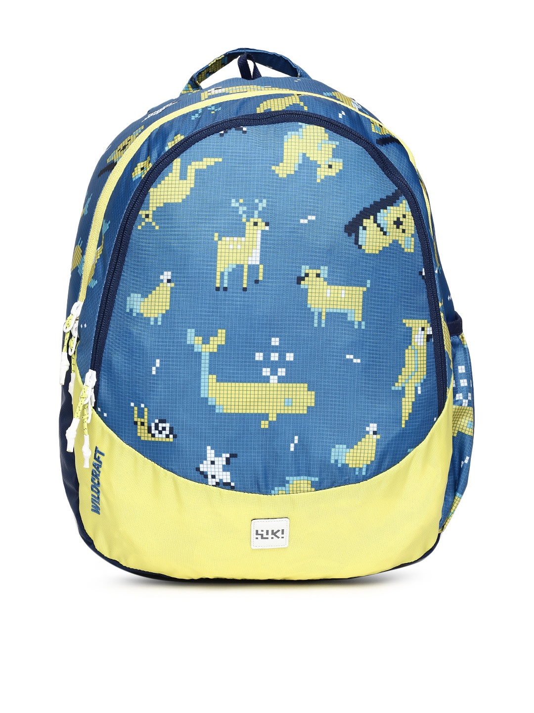 

Wildcraft Unisex Blue & Green Graphic Backpack