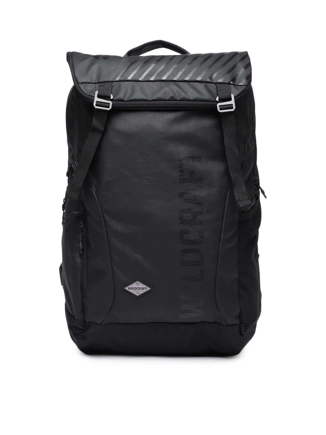 

Wildcraft Unisex Black Aether Solid Laptop Backpack